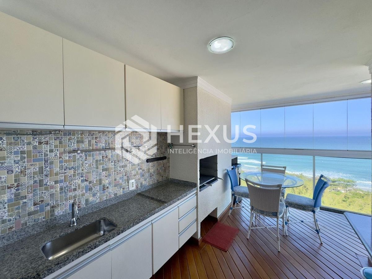 Foto 4 de Apartamento beira mar com varanda vista mar e lazer no Tombo, Guarujá