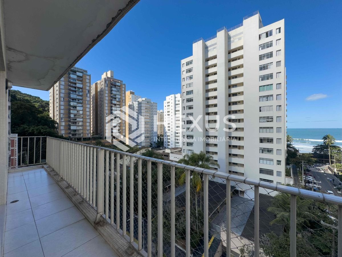 Foto 5 de Apartamento com varanda e vista mar a uma quadra da Praia das Pitangueiras de 3 quartos (1 suíte), 2 vagas, Guarujá-SP