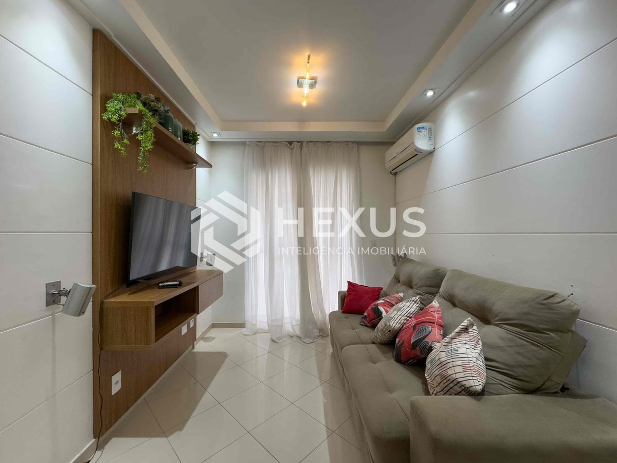 Foto 3 de Apartamento com varanda em prédio novo com lazer a uma quadra da Praia das Pitangueiras de 3 quartos (1 suíte) com 2 vagas, Guarujá-SP