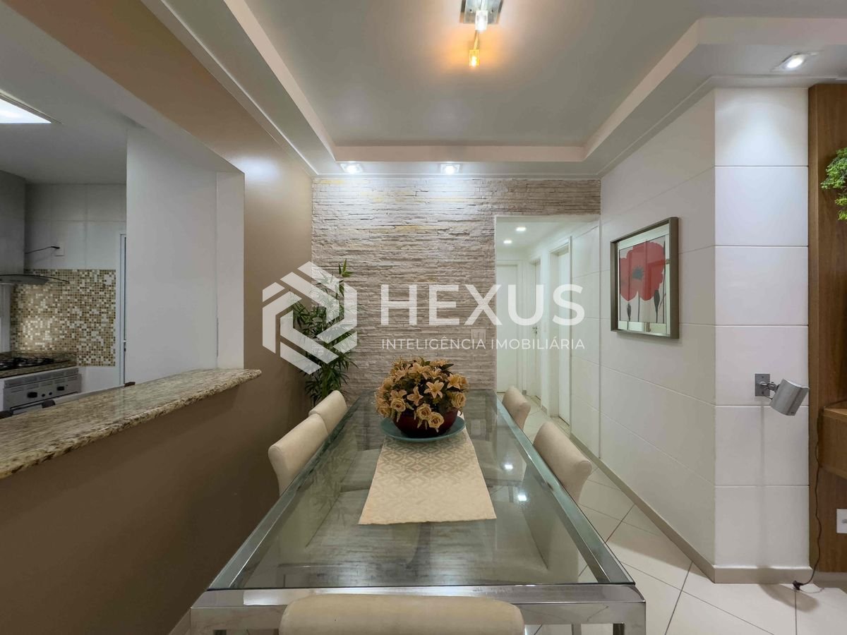 Foto 5 de Apartamento com varanda em prédio novo com lazer a uma quadra da Praia das Pitangueiras de 3 quartos (1 suíte) com 2 vagas, Guarujá-SP