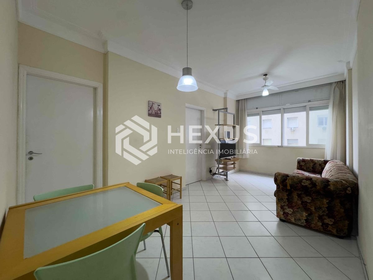 Foto 4 de Apartamento com vista mar na beira mar da Praia das Pitangueiras, Guaruja