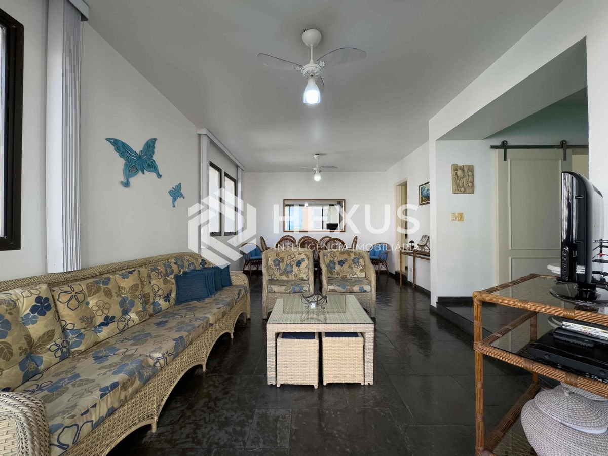 Foto 5 de Apartamento com varanda e vista mar na Praia das Pitangueiras - 3 Quartos (1 suíte), 2 Vagas, Guarujá-SP