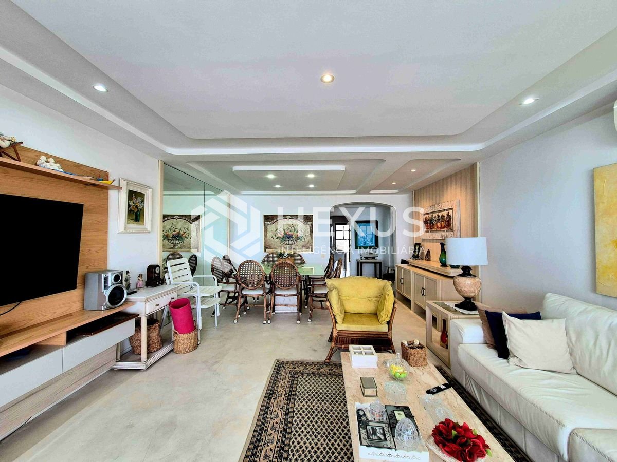 Foto 5 de Apartamento com varanda, vista mar, Praia das Pitangueiras, Guaruja | Hexus