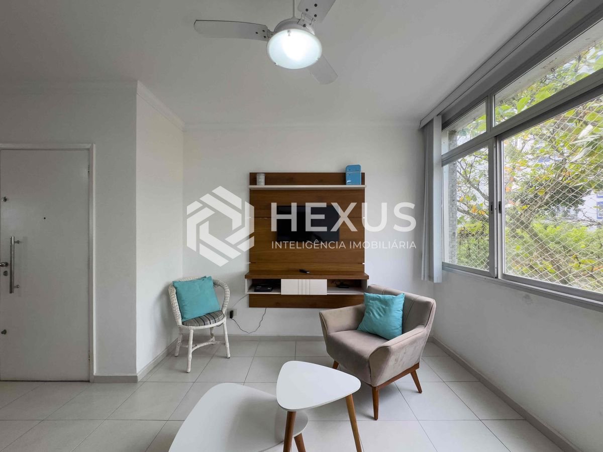 Foto 2 de Apartamento mobiliado a uma quadra da Praia das Pitangueiras, Guaruja