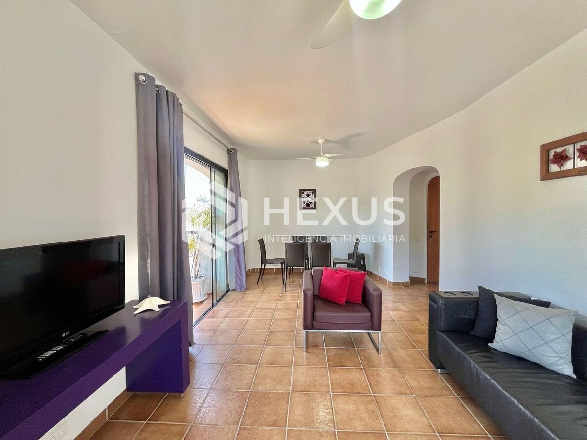 Foto 4 de Apartamento com varanda, lazer e vista livre a uma quadra da Praia das Pitangueiras, Guaruja | Hexus