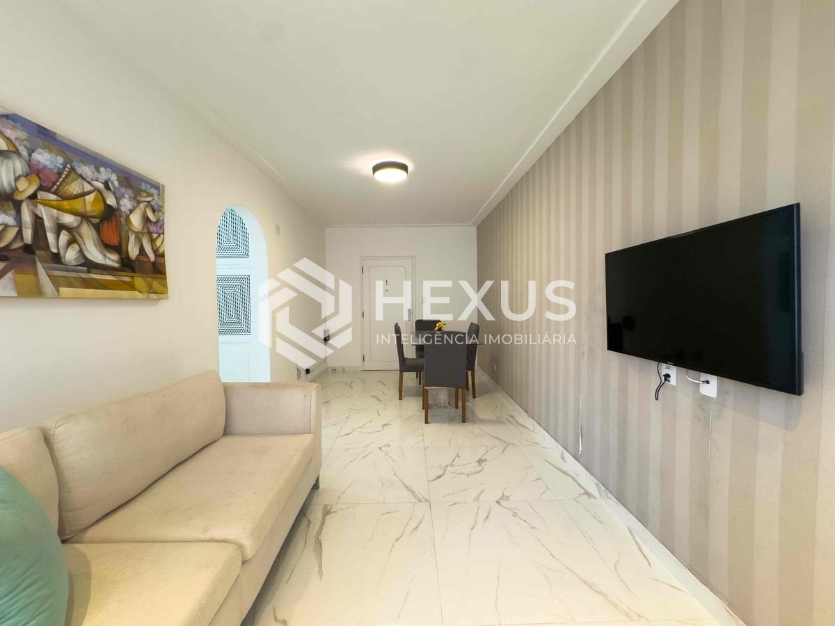 Foto 4 de Apartamento reformado e mobiliado a duas quadras da Praia das Pitangueiras, Guaruja