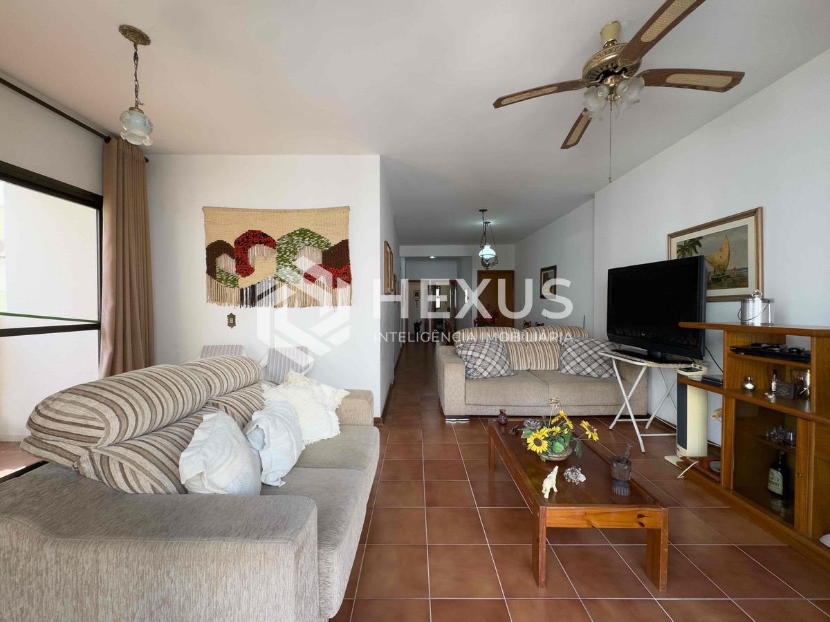 Foto 2 de Apartamento com varanda, vista mar e lazer na Praia das Pitangueiras, Guaruja | Hexus