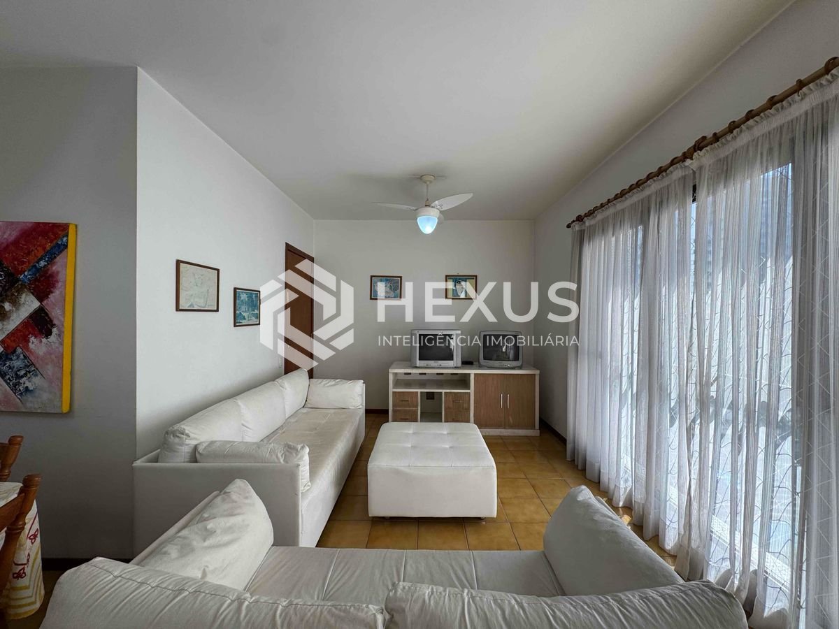 Foto 3 de Apartamento com varanda e lazer na Praia das Pitangueiras, Guaruja | Hexus