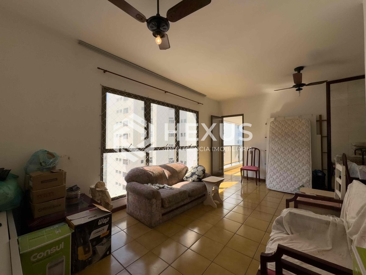Foto 4 de Apartamento com varanda e lazer na Praia das Pitangueiras, Guaruja | Hexus
