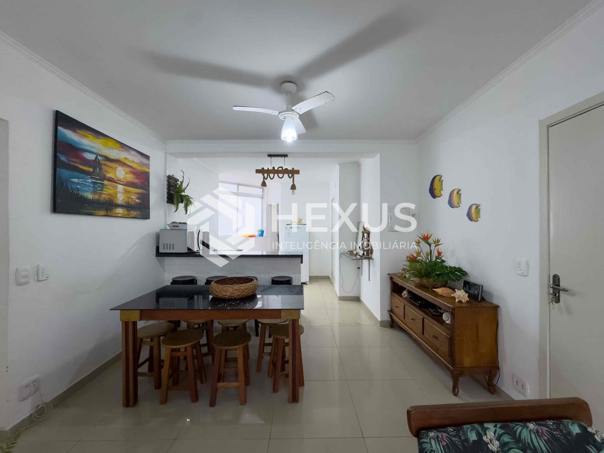 Foto 5 de Apartamento frente rua com vista livre a uma quadra da Praia das Pitangueiras, Guaruja