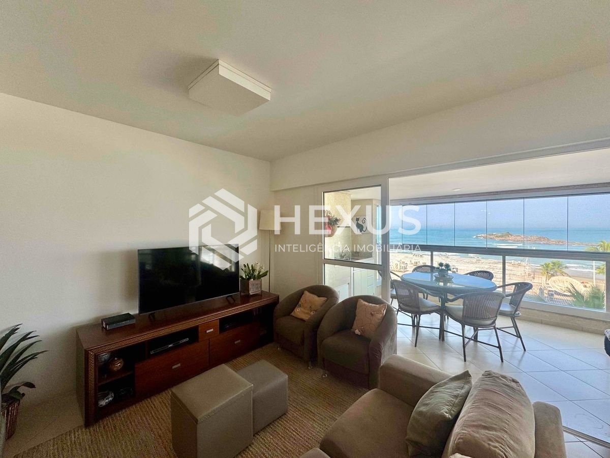 Foto 5 de Apartamento frente mar com varanda gourmet e lazer na Praia das Pitangueiras, Guaruja