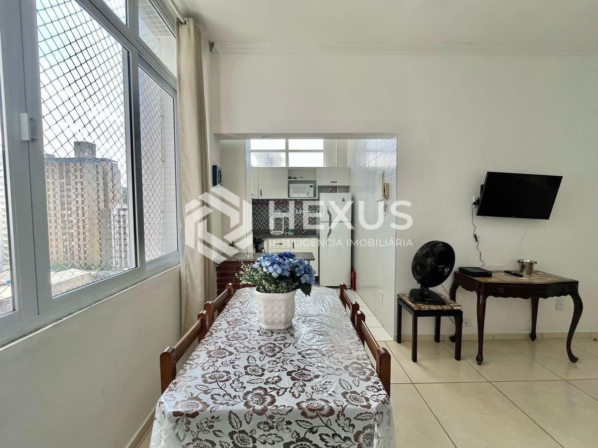 Foto 3 de Apartamento mobiliado a uma quadra da Praia das Pitangueiras, Guaruja