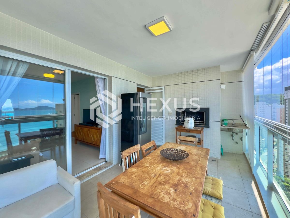 Foto 4 de Apartamento frente mar com varanda gourmet vista mar e lazer na Praia das Asturias, Guaruja