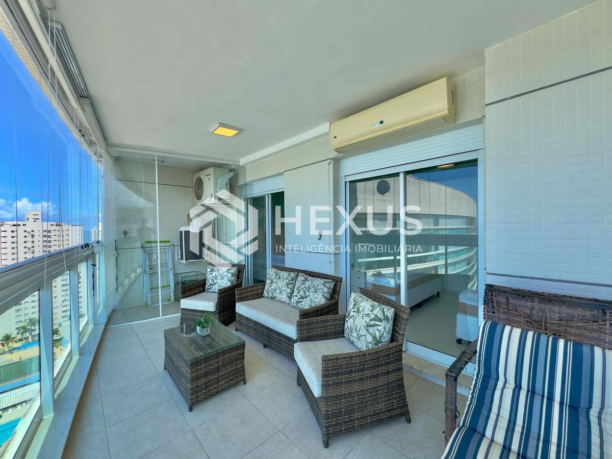 Foto 5 de Apartamento frente mar com varanda gourmet vista mar e lazer na Praia das Asturias, Guaruja