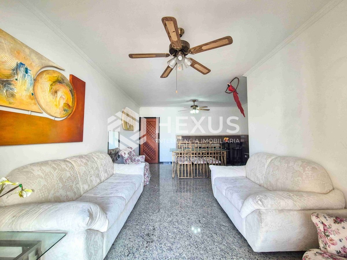 Foto 4 de Apartamento com varanda e lazer na Praia das Pitangueiras, Guaruja