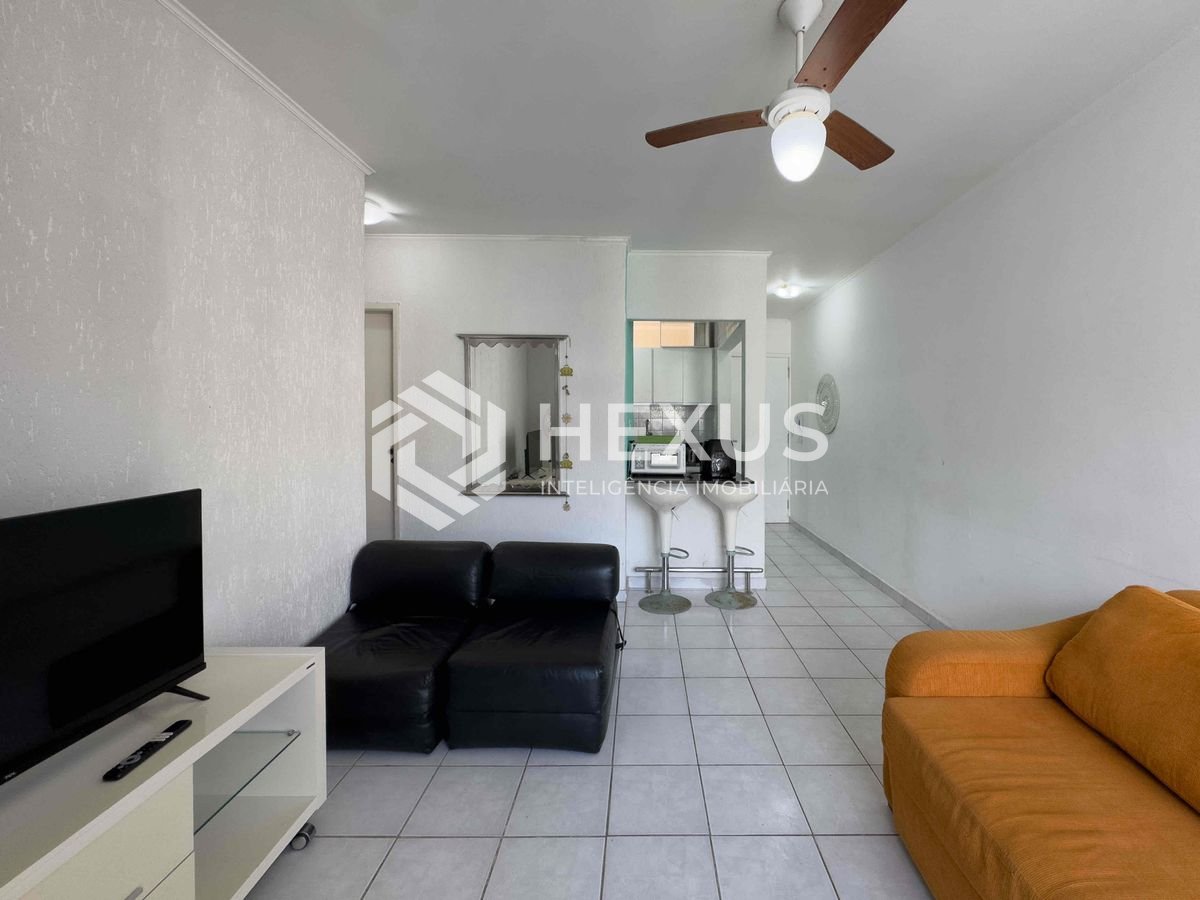 Foto 4 de Apartamento com varanda vista mar na beira mar das Pitangueiras, Guaruja