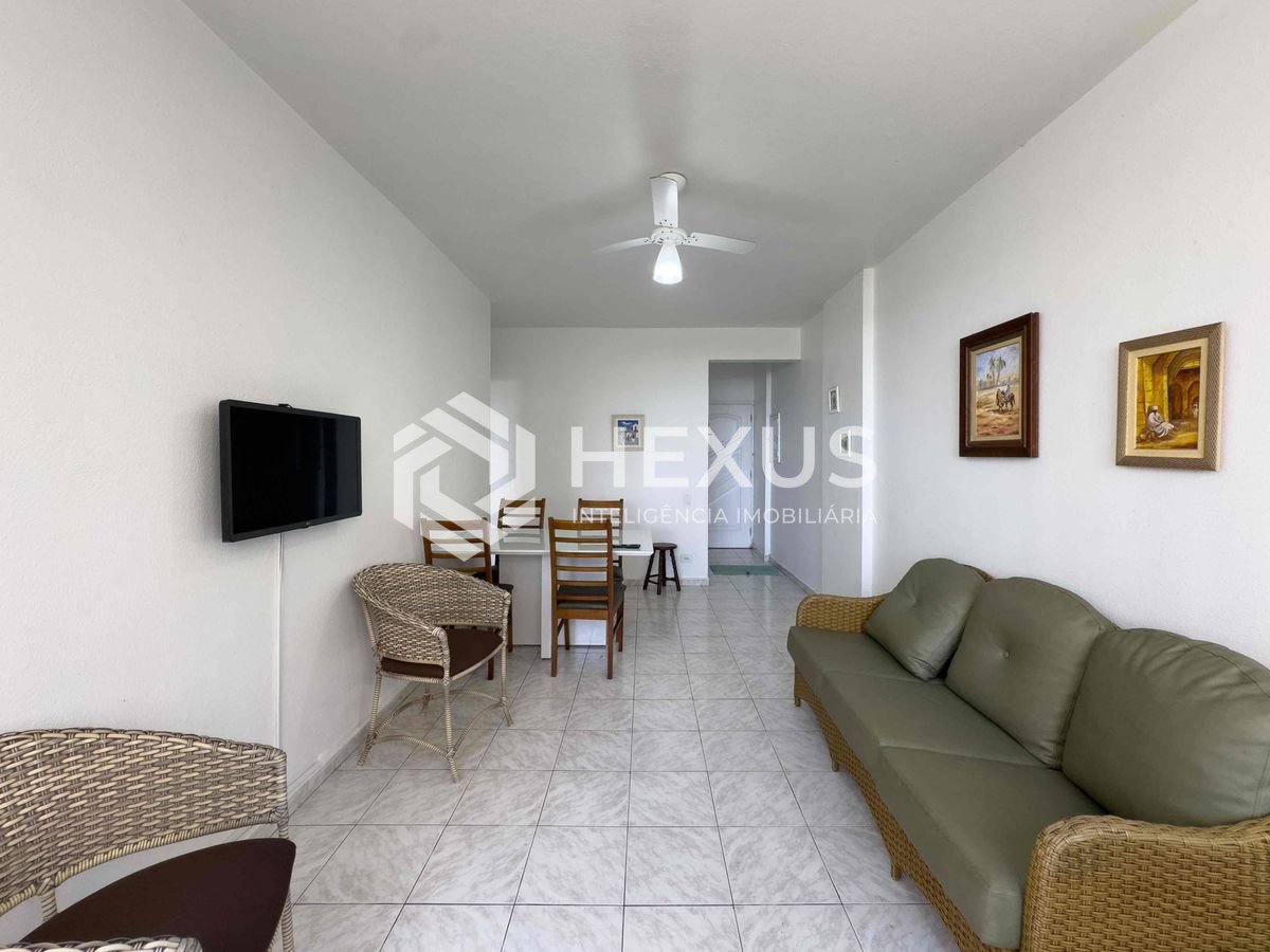 Foto 4 de Apartamento com vista mar na quadra mar da Praia das Pitangueiras, Guaruja