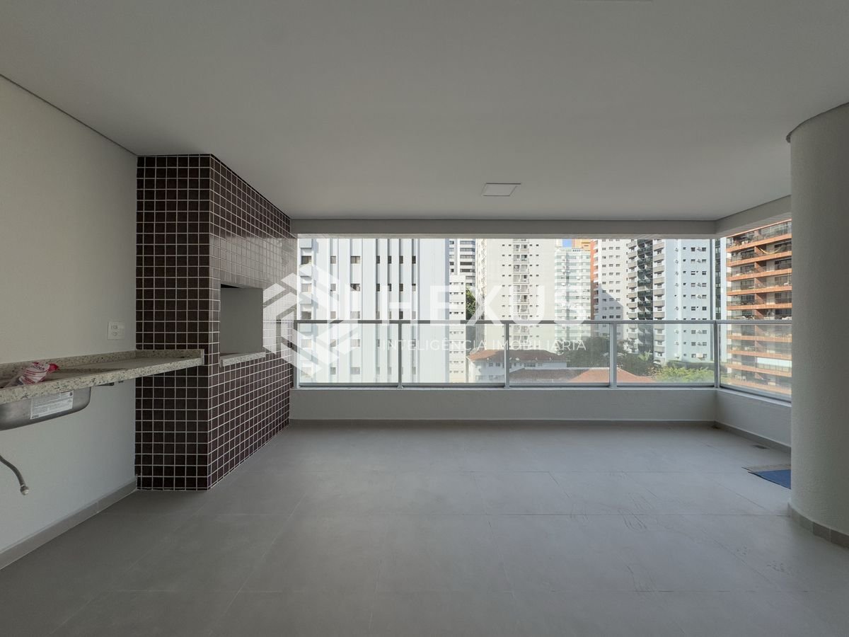 Foto 2 de Apartamento com varanda gourmet e lazer em prédio novo na Praia das Pitangueiras, Guaruja