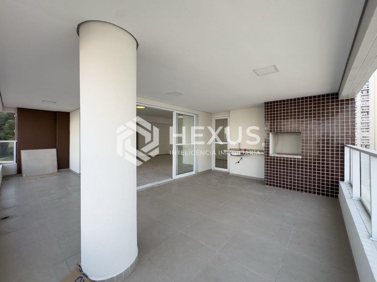 Foto 5 de Apartamento com varanda gourmet e lazer em prédio novo na Praia das Pitangueiras, Guaruja