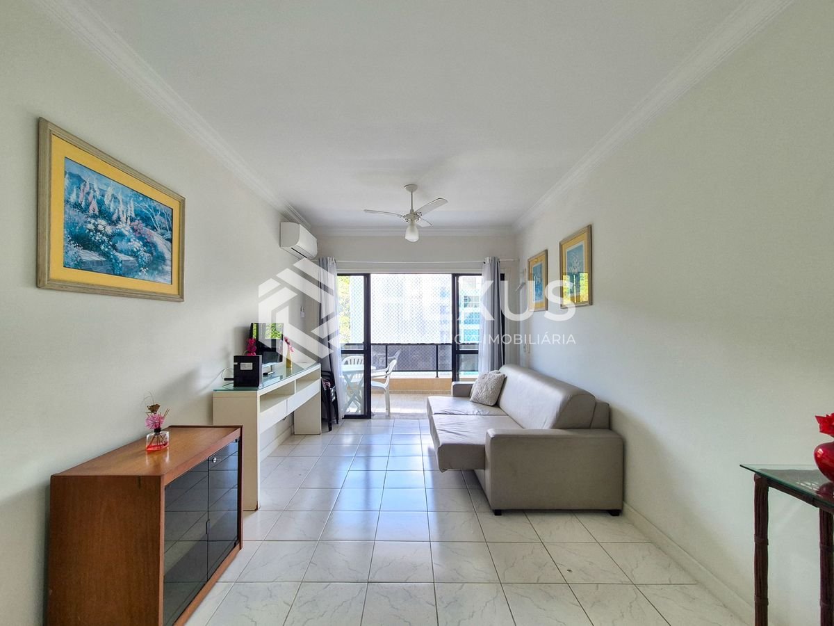 Foto 5 de Apartamento com varanda e lazer na praia das pitangueiras, guaruja.