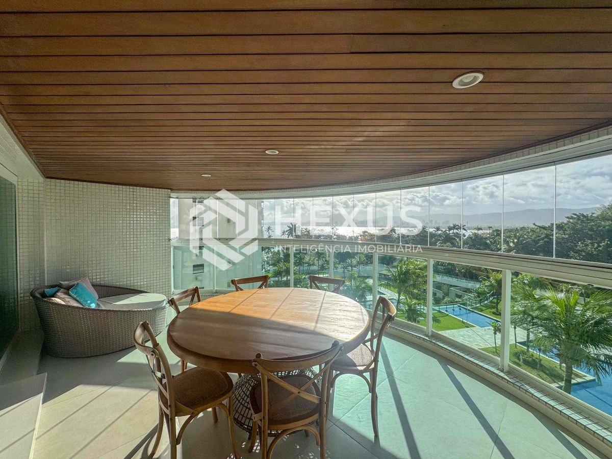 Foto 5 de Apartamento frente mar com lazer de clube varanda gourmet e vaga náutica na Praia da Enseada, Guaruja
