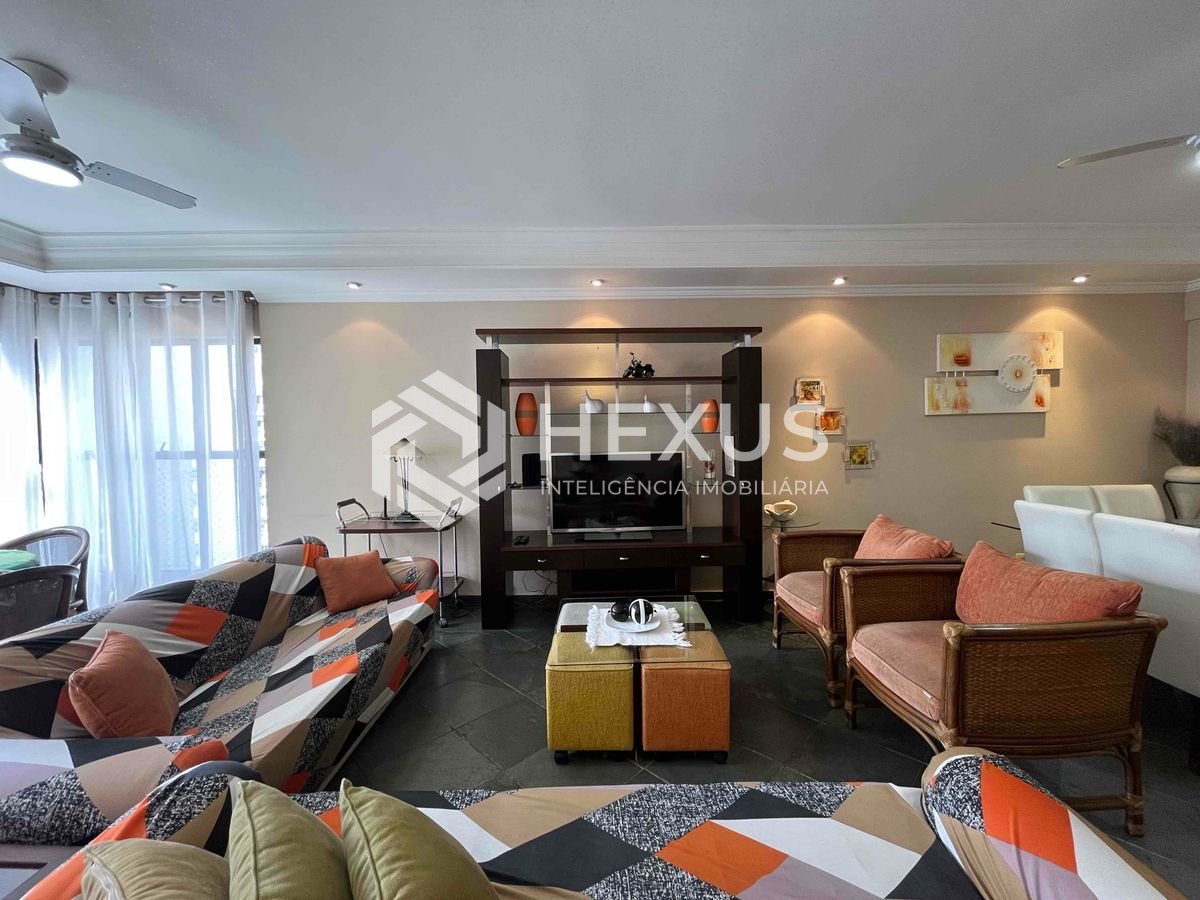 Foto 4 de Apartamento com varanda e lazer na beira mar da Praia das Pitangueiras, Guaruja
