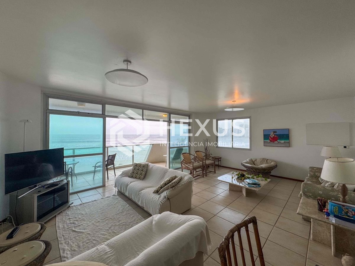 Foto 2 de Apartamento frente mar com varanda vista mar e lazer na Praia das Asturias, Guaruja