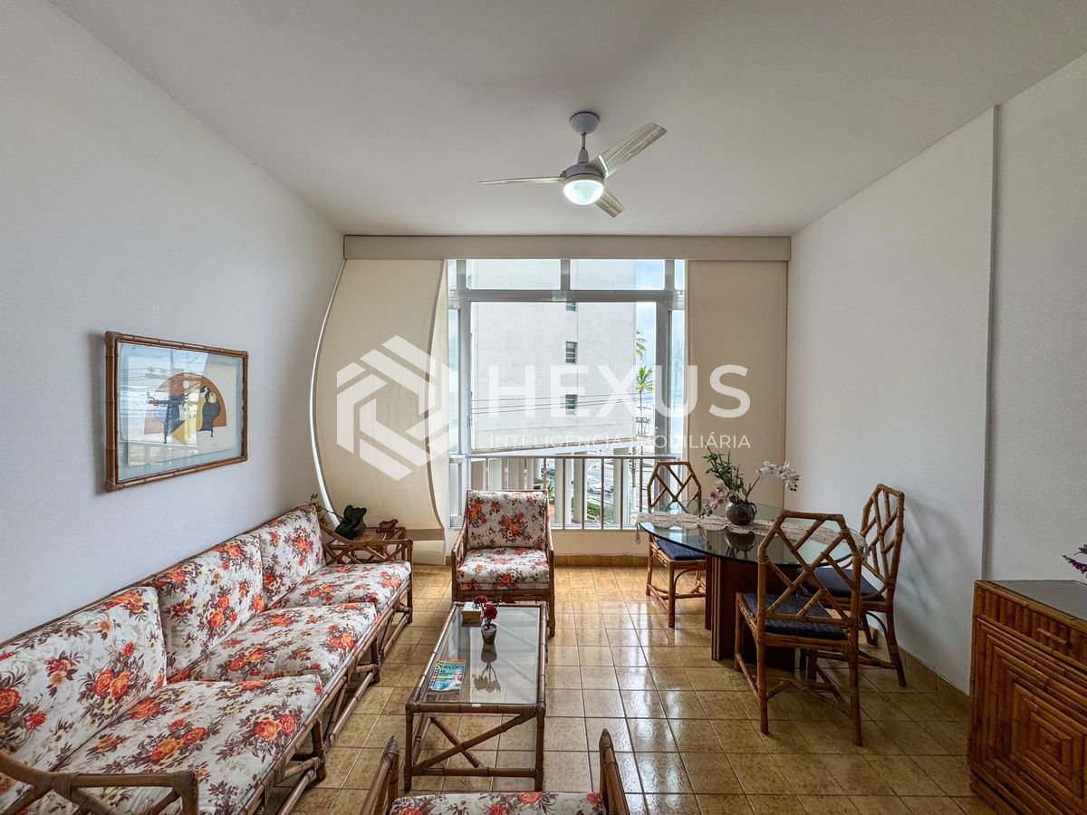 Foto 4 de Apartamento frente mar com vista mar na Praia das Pitangueiras, Guaruja