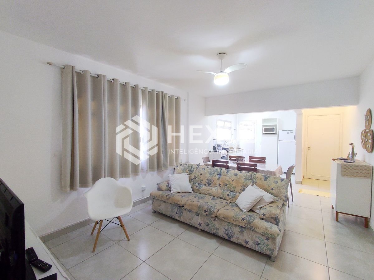 Foto 4 de Apartamento com varanda a uma quadra da Praia das Asturias, Guaruja