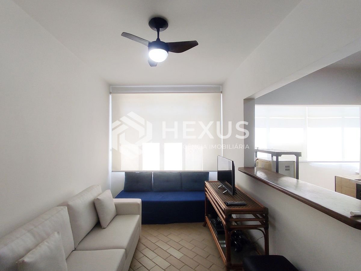 Foto 3 de Apartamento mobiliado com vista mar na quadra mar da Praia das Asturias, Guaruja