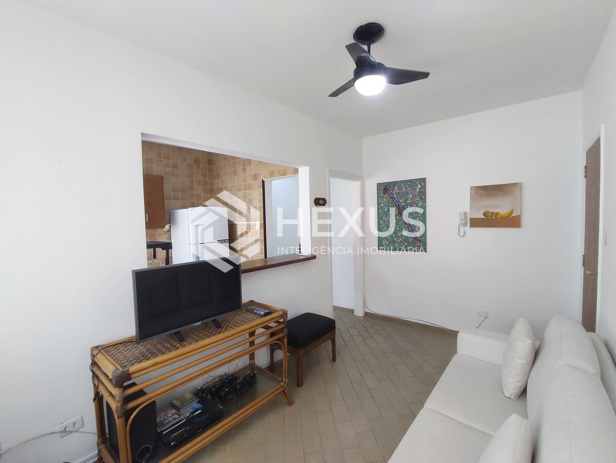 Foto 5 de Apartamento mobiliado com vista mar na quadra mar da Praia das Asturias, Guaruja