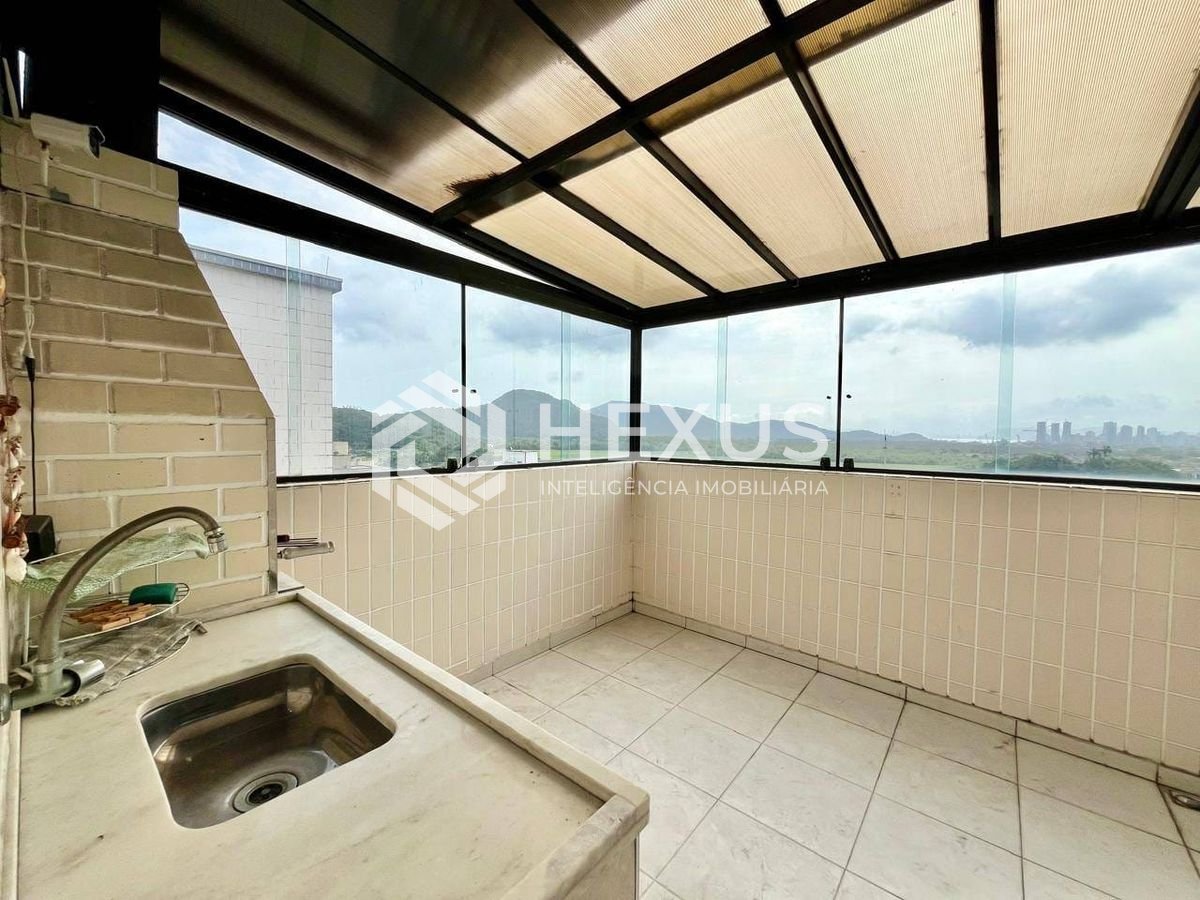 Foto 2 de Apartamento com varanda gourmet e lazer na Praia das Asturias, Guaruja