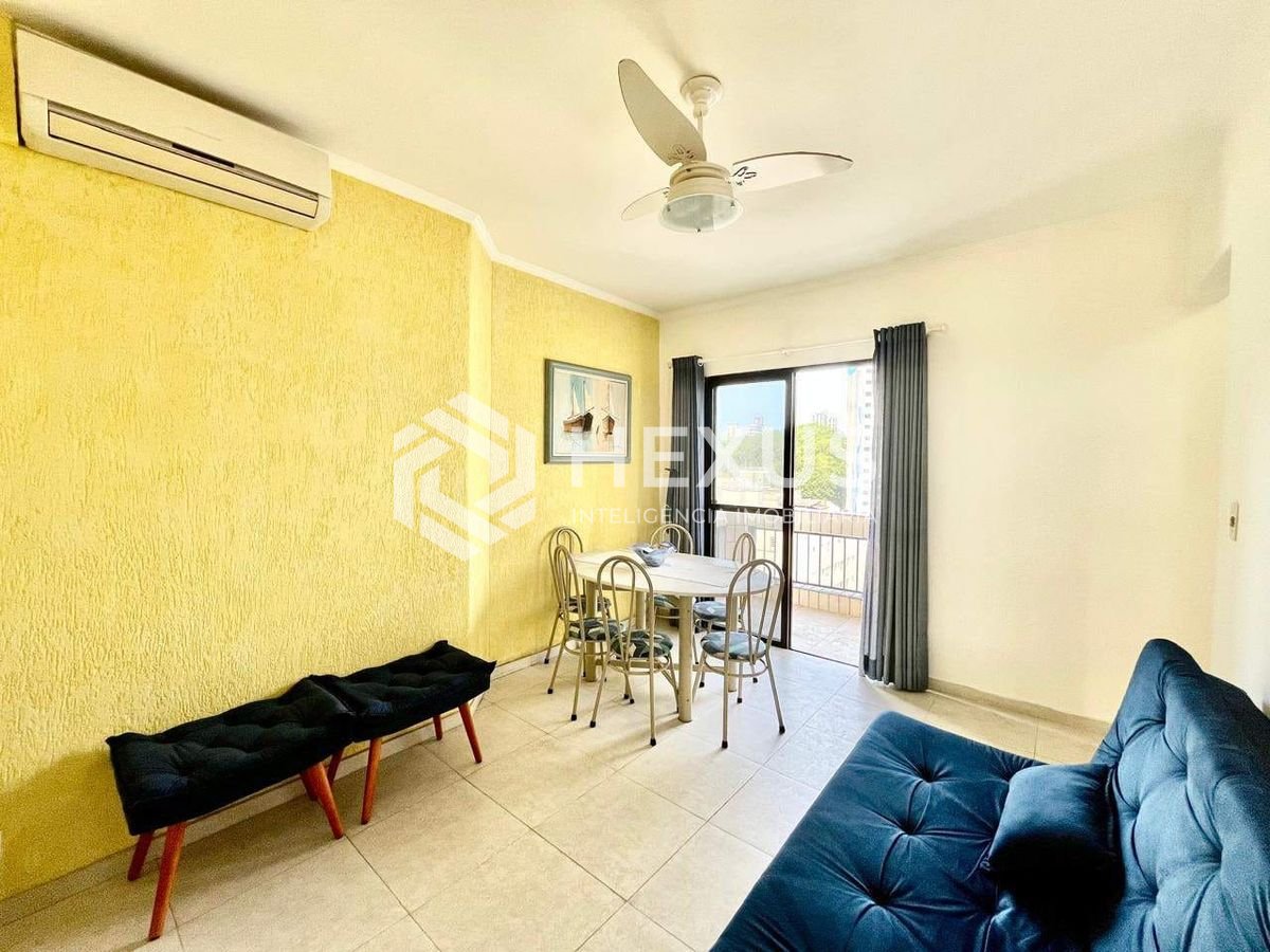 Foto 3 de Apartamento com varanda gourmet e lazer na Praia das Asturias, Guaruja