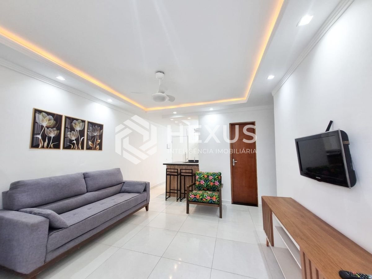 Foto 5 de Apartamento com varanda e vista mar na quadra mar da Praia das Pitangueiras, Guaruja