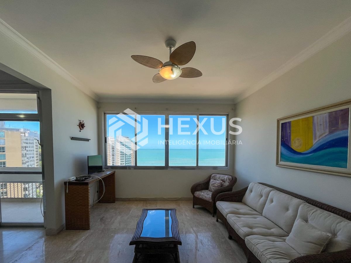 Foto 5 de Apartamento frente mar com varanda na Praia das Pitangueiras, Guaruja