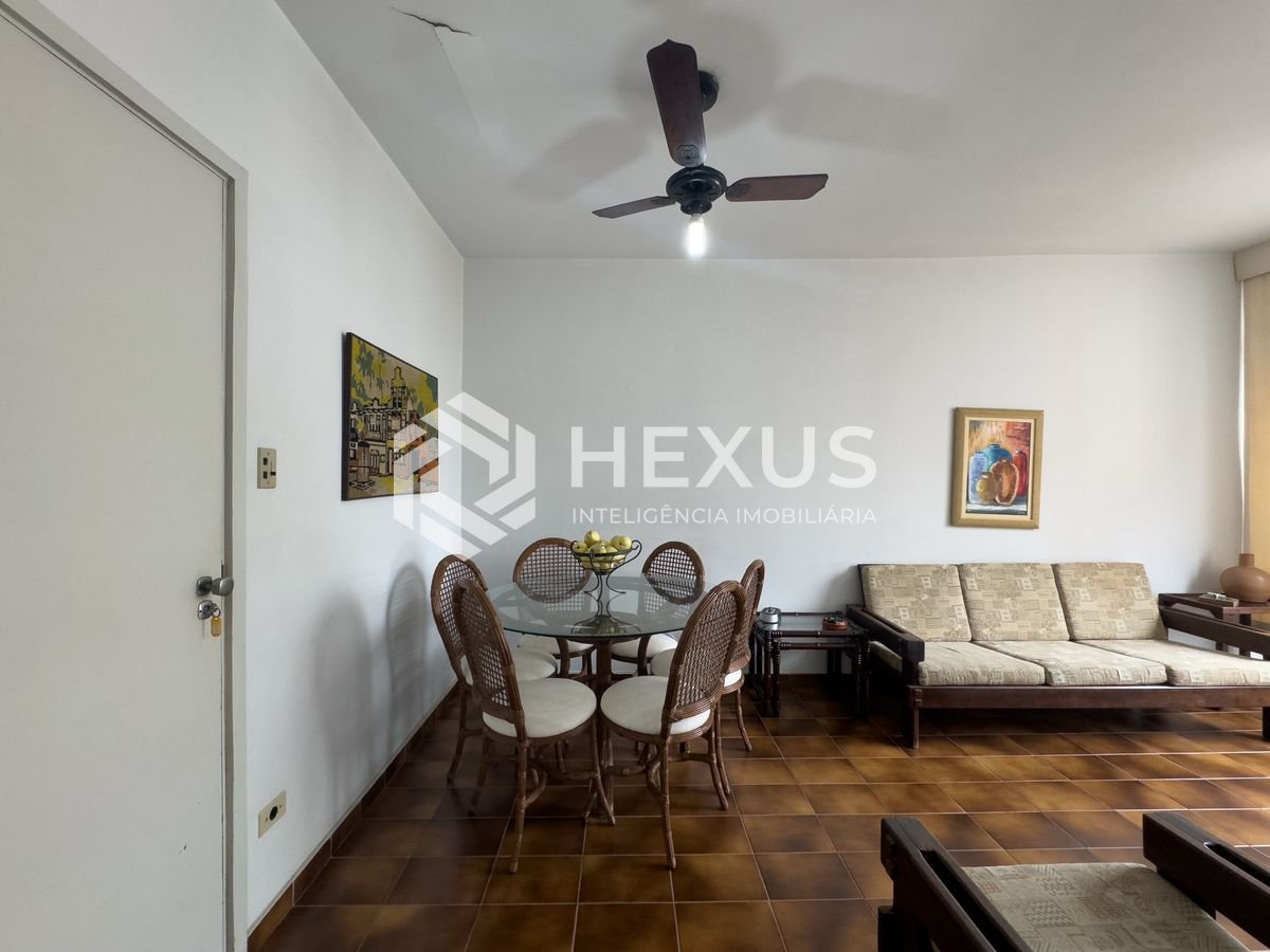 Foto 4 de Apartamento com vista mar na beira mar da Praia das Pitangueiras, Guaruja