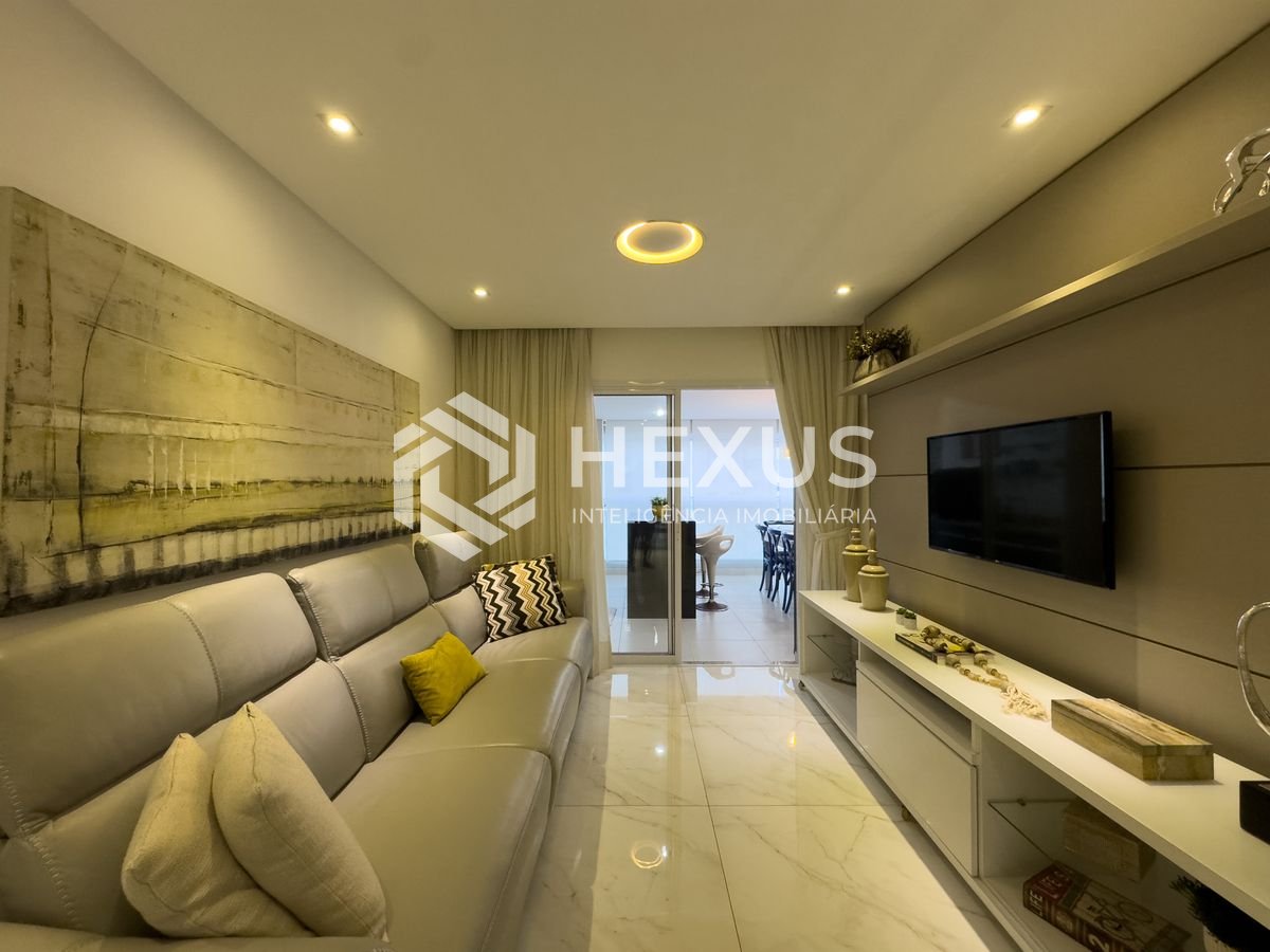 Foto 5 de Apartamento reformado com varanda gourmet e lazer na Praia das Pitangueiras, Guaruja