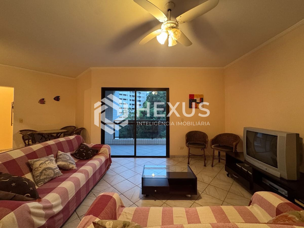 Foto 3 de Apartamento com varanda gourmet e lazer na Praia das Pitangueiras, Guaruja
