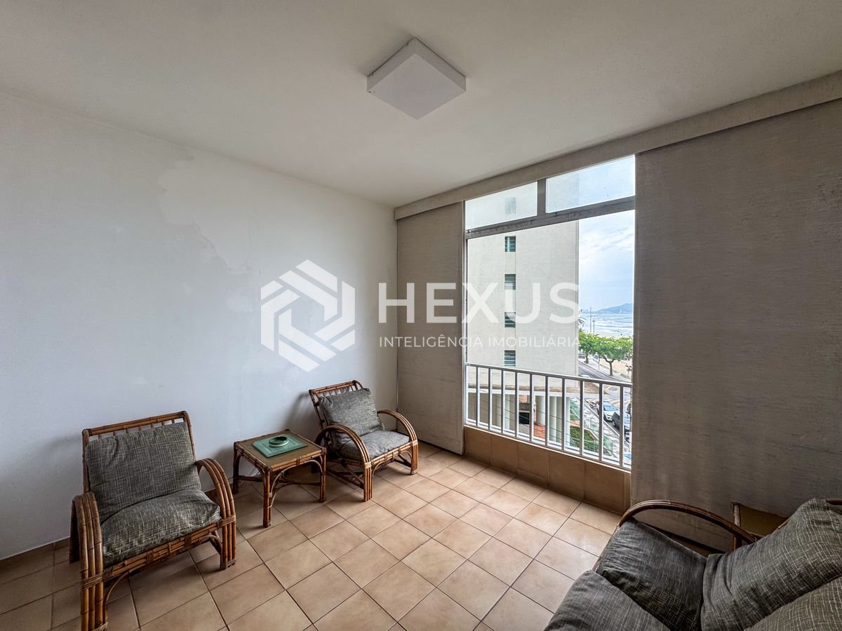 Foto 5 de Apartamento frente mar com vista mar na Praia das Pitangueiras, Guaruja