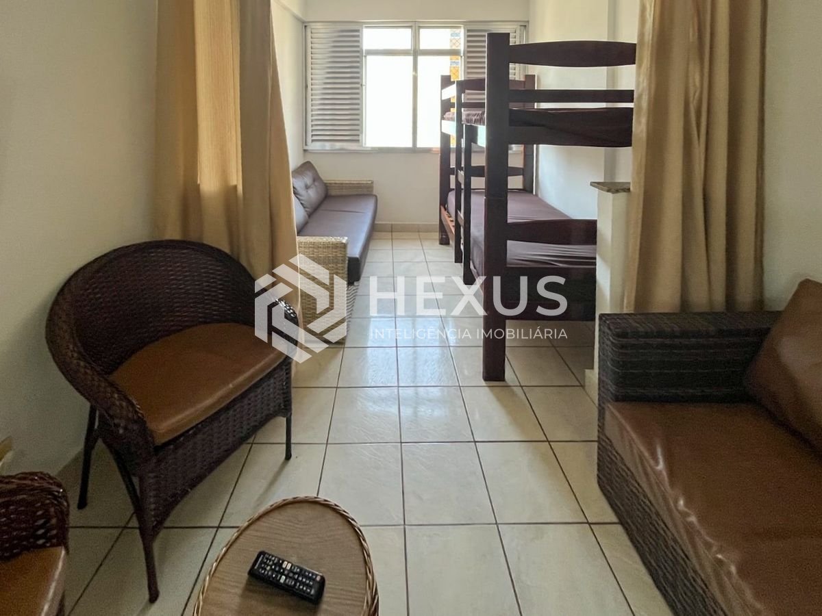 Foto 4 de Apartamento com vista mar na quadra mar da Praia das Pitangueiras, Guaruja