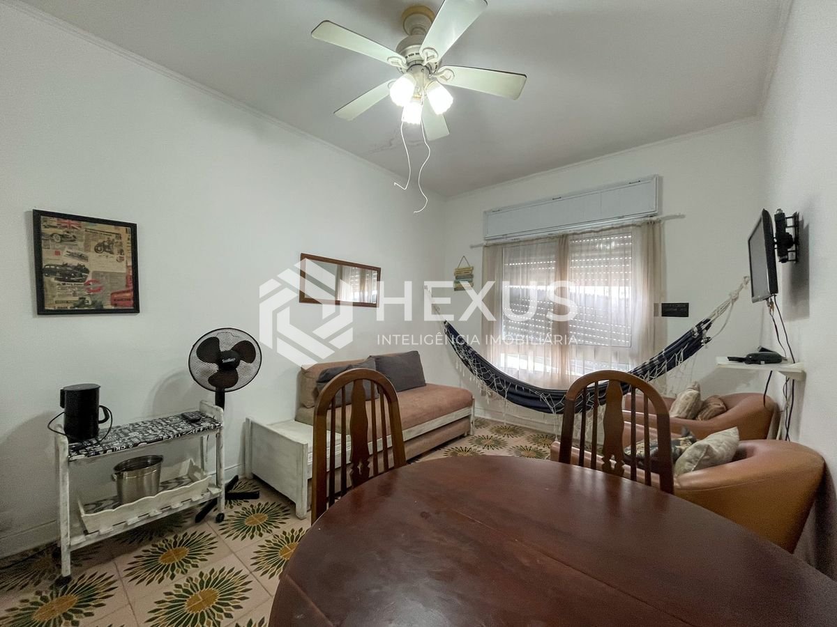 Foto 4 de Apartamento com vista mar na quadra mar da Praia das Pitangueiras, Guaruja