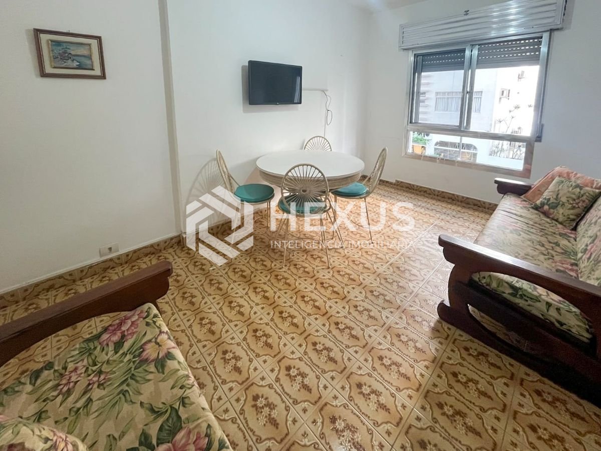 Foto 3 de Apartamento com vista mar na quadra mar da Praia das Pitangueiras, Guaruja