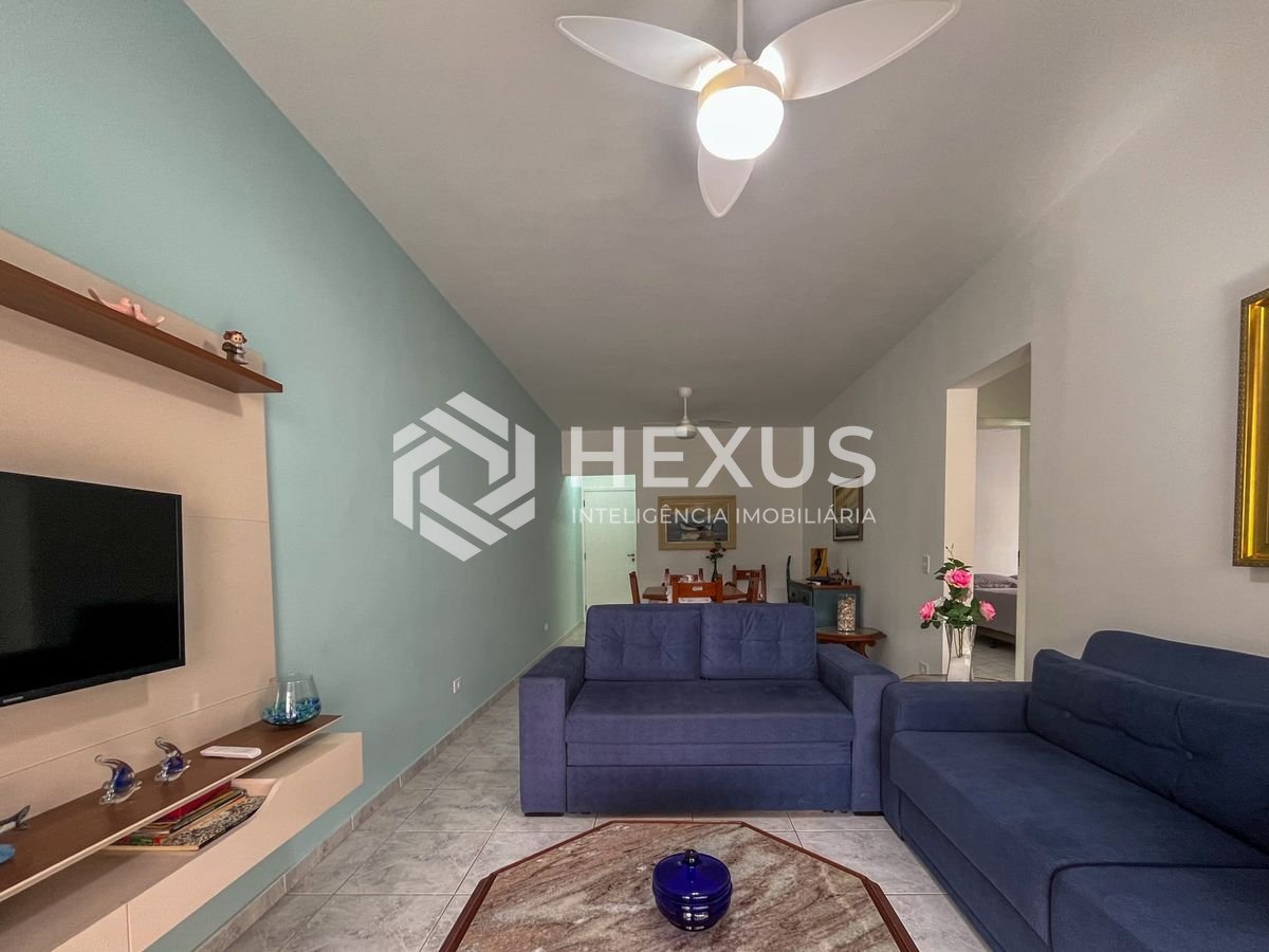 Foto 5 de Apartamento com varanda e lazer na Praia das Pitangueiras, Guaruja