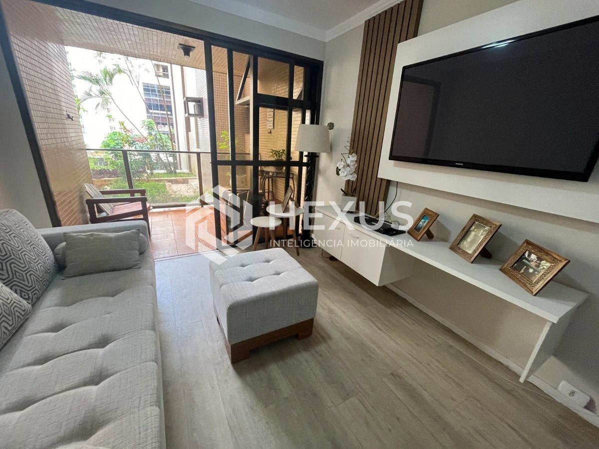 Foto 3 de Apartamento com duas varandas na Praia das Pitangueiras, Guaruja