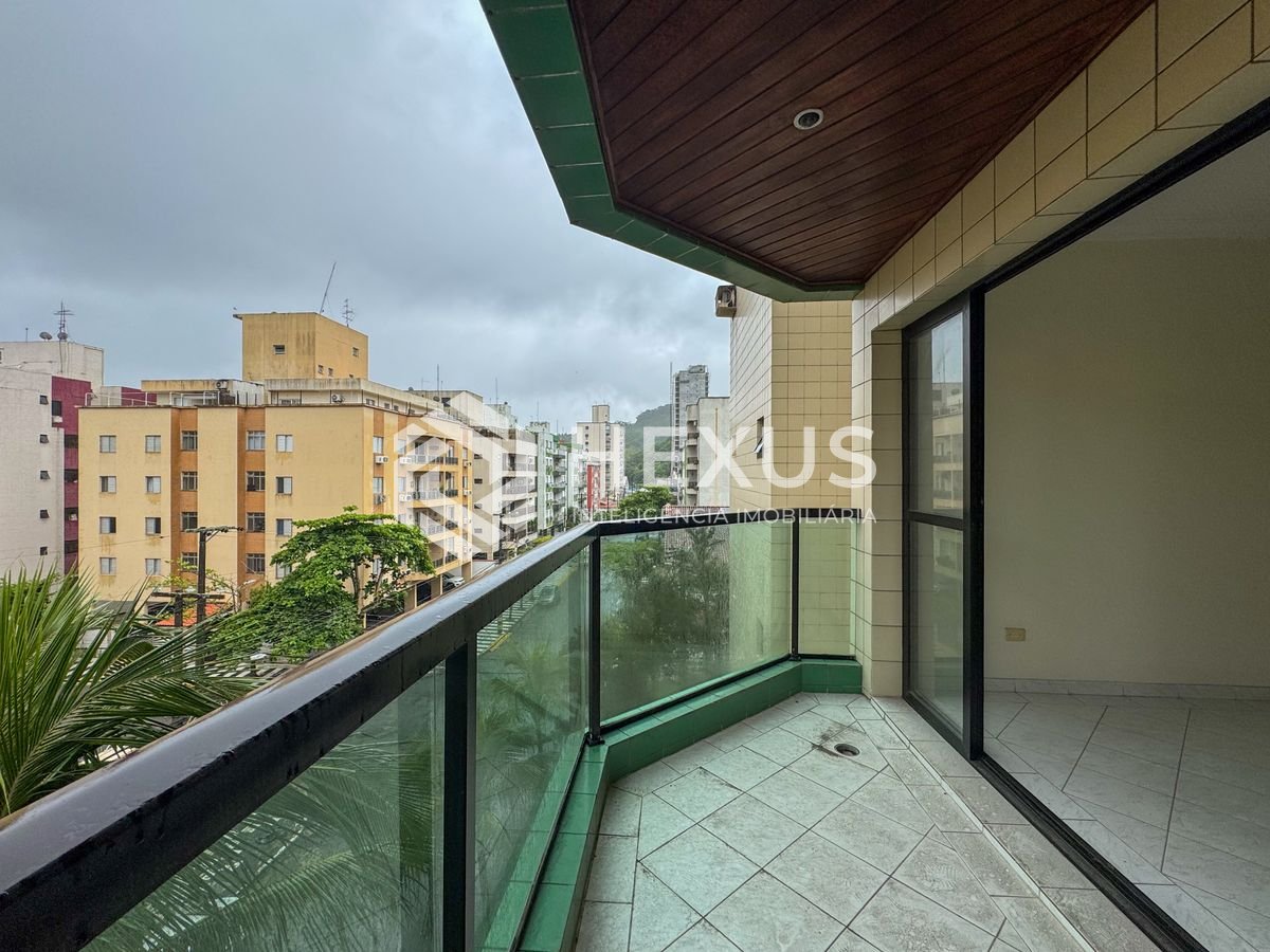 Foto 2 de Apartamento frente rua com varanda e lazer na Praia das Asturias, Guaruja