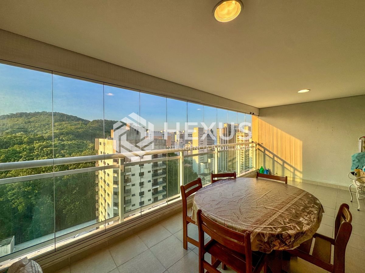 Foto 3 de Apartamento com varanda gourmet e lazer na Praia das Asturias, Guaruja