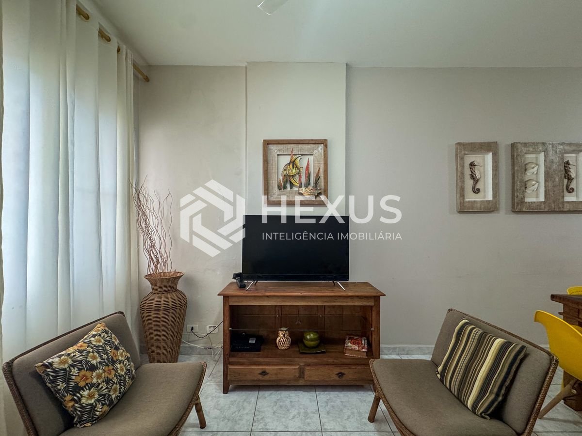 Foto 4 de Apartamento mobiliado na beira mar da Praia das Pitangueiras, Guaruja