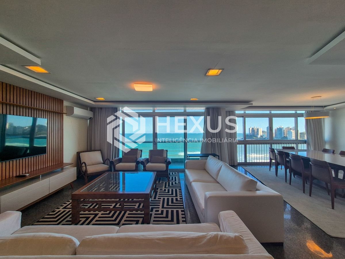 Foto 4 de Apartamento frente mar reformado com varanda na Praia das Pitangueiras, Guaruja