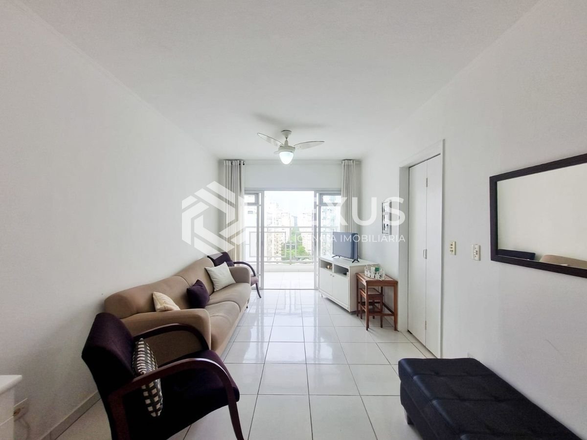 Foto 2 de Apartamento com varanda na beira mar da Praia das Pitangueiras, Guaruja