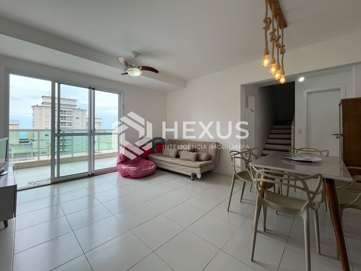 Foto 2 de Apartamento duplex com varanda gourmet e lazer na Praia das Pitangueiras, Guaruja